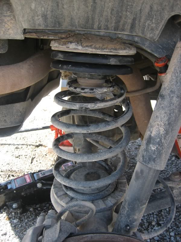 HOW TO Install Rear Coil Spring Isolators Jeep Liberty Forum